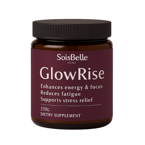 GlowRise :  طاقة وتركيز + دعم فقر الدم