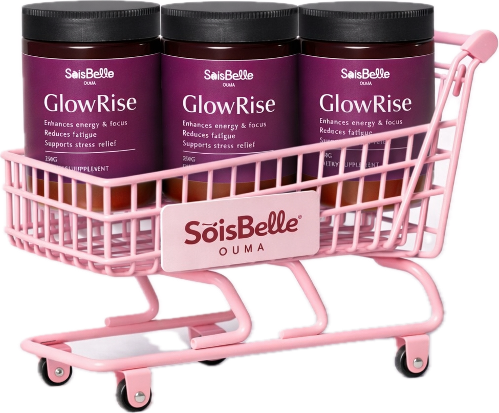 Pack 3mois GLOWRISE ( لاسترجاع طاقتك و دعم فقر الدم )